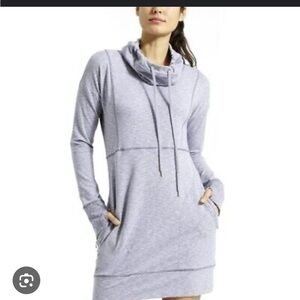 Athleta Gym to Street Cowlneck Dress